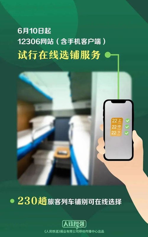 12306推出自主選擇上下鋪功能，網友熱情點贊